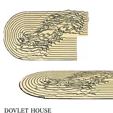 OM Ковёр DOVLET HOUSE (арт 25468)