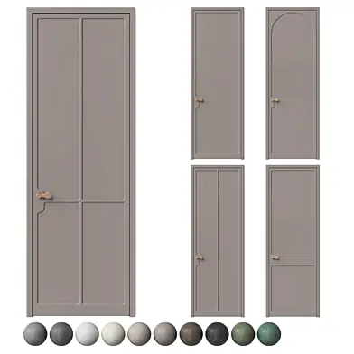 Межкомнатные двери Volhovec Softform (10 цветов)
