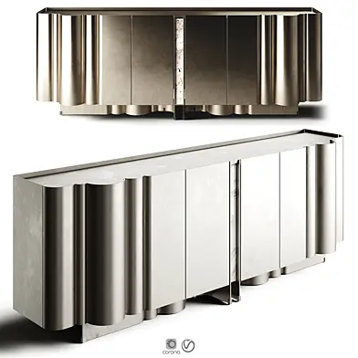 WAVE W1 Premium Metal Sideboard by LuxLucia Casa
