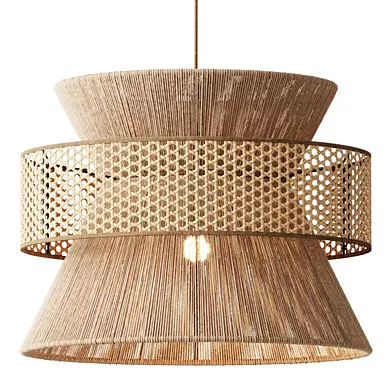 Rattan Bamboo Pendant Lamp