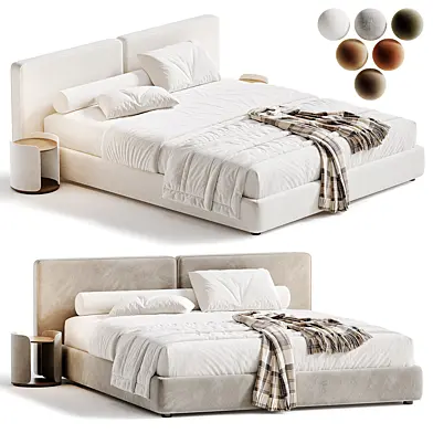 Modern Double Bed 035