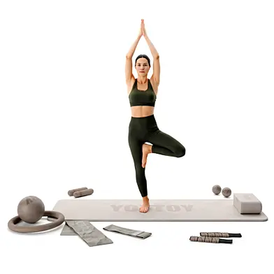 Woman Yoga Tree Pose