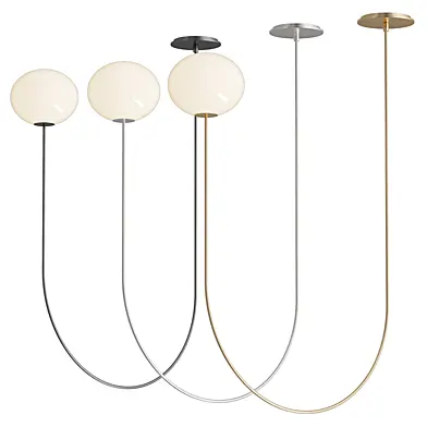 Peter Bristol Helium 1 light extra large LED chandelier
