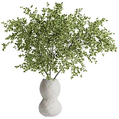 Bouquet of Branches in a Clay Pot 271