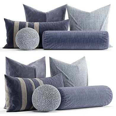 Life in Blue Decorative Pillow Set