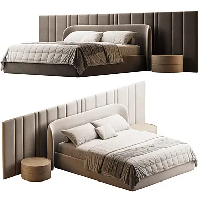 Nubo bed by Bonaldo