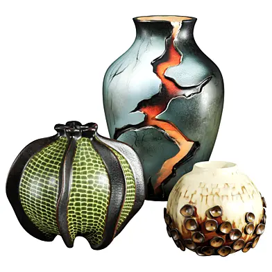 Sculpture Vase Set 75