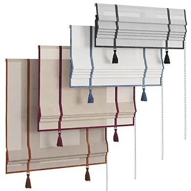 Roman Curtain 57/ Римская штора с кисточками
