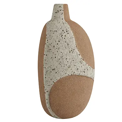 Clay Canoe Vase