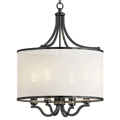 Possini Euro Nor Warm Antique Gold Pendant Light