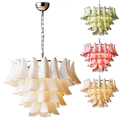 Leonora Murano Glass Chandelier