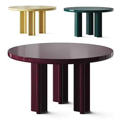Anthropologie Winton Lacquered Dining Table