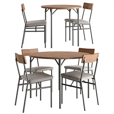 Стол 80см / 105см и стул Ikea Grotan ( GRÖTÅN )