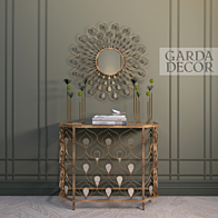 бра garda decor flores bd-309380