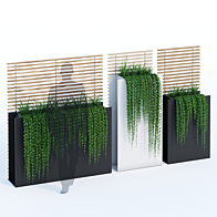 Green wall ivy - Fitowall - 3D model