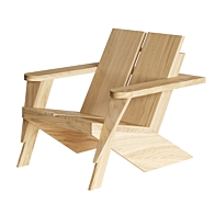 Yuten Lounge Chair Chair 3D model