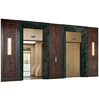 Elevator Lobby Design 16 - Miscellaneous - 3D model