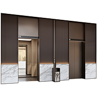 Elevator Lobby Design 09 - Miscellaneous - 3D model