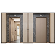 Elevator Lobby Design - Miscellaneous - 3D model