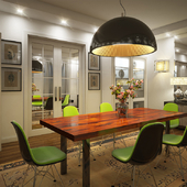 Contemporary Dining Room