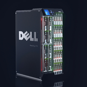 3D Dell Server PowerEdge VRTX