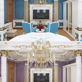 Cпальня в классическом стиле