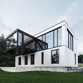The “Blanche” Chalet (ACDF Architecture)