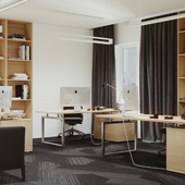 Дизайн и визуализация офиса в NewYork