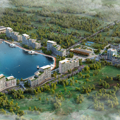 Commercial visualization of residential complex 2