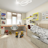 Дизайн детской комнаты для Александра