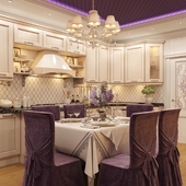 Kitchen in a classical style