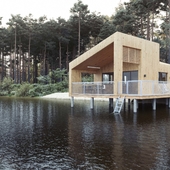 Дом на озере в Норвегии
