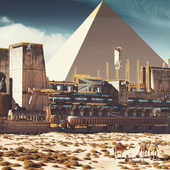 Egyptian spaceship 2
