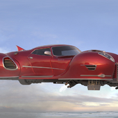 "Lightning" car of the future