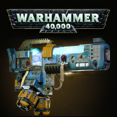 Warhammer 40000. The Mark III Belisarius Pattern Plasma Incinrator ( fan art )