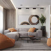 Living room design project