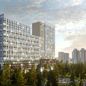 Residential complex in Kyiv. New Avtograf. Second part