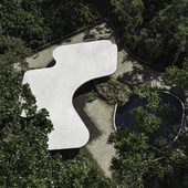 CGI: Casa das Canoas. Oscar Niemeyer