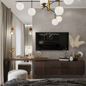 Pistachio Elegant Bedroom