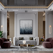 Livingroom design by Adil.