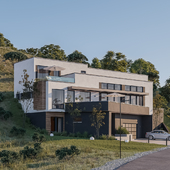 CGI - Private house on the hill
