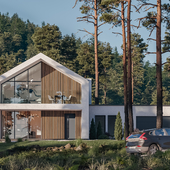 Modern Barn House in Poland