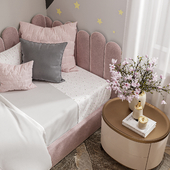 Girl bedroom design by Adil