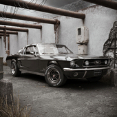 Ford Mustang1969 Black