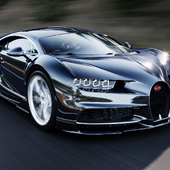 Bugatti Chiron (сделано по референсу)