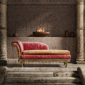 Интерьер в египетском стиле с нотками античности