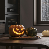 3D visualization of an apartment for Halloween