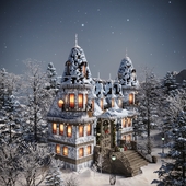 На конкурс: Резиденция Деда Мороза