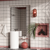 TROPICAL bathroom | Concept design | Visualization | 3D modeling | 2024