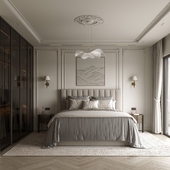 Neoclasiic bedroom